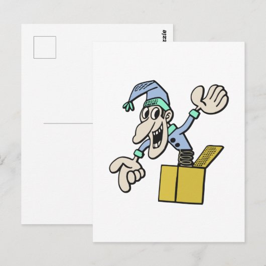 Schachtelmännchen Postkarte (Vorne/Hinten)