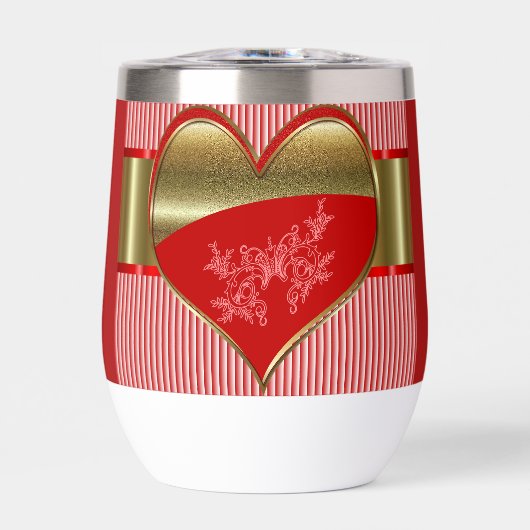 Schachteln aus dem harten Stahl Wasser des Tubbler (Vorderseite)