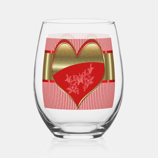 Schachteln aus herzenlosem Weinglas Weinglas Ohne Stiel (Rückseite)