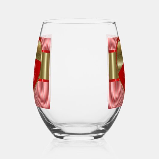 Schachteln aus herzenlosem Weinglas Weinglas Ohne Stiel (Links)