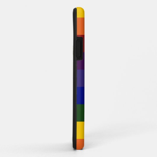 Schachter Regenbogen Case-Mate iPhone Hülle (Hinten/Rechts)