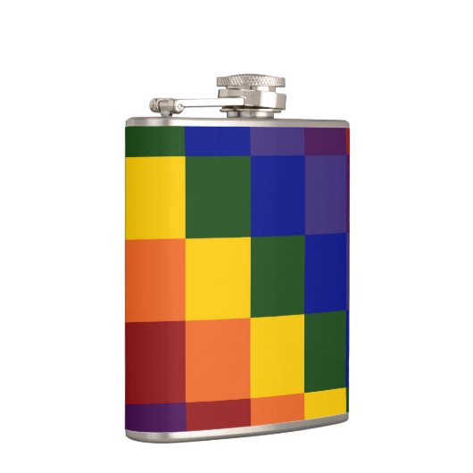 Schachter Regenbogen Flachmann (Rechts)