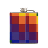 Schachter Regenbogen Flachmann (Rückseite)