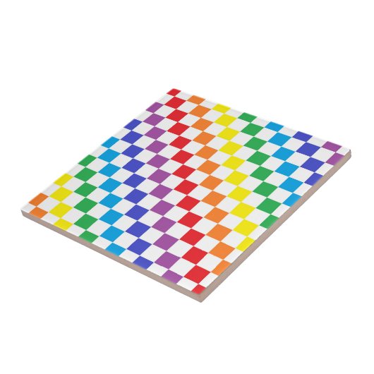 Schachter Regenbogen Fliese (Seite)