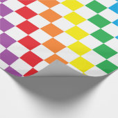 Schachter Regenbogen Geschenkpapier (Ecke)