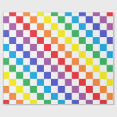 Schachter Regenbogen Geschenkpapier (Flach)