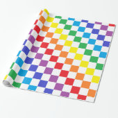 Schachter Regenbogen Geschenkpapier (Ungerollt)