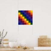 Schachter Regenbogen Poster (Küche)