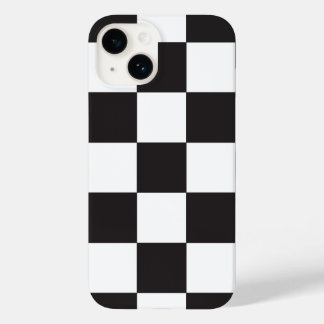 Schachtes Schwarz-Weiß-Mod Case-Mate iPhone 14 Hülle
