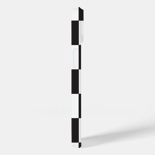 Schachtes Schwarz-Weiß-Mod Case-Mate iPhone Hülle (Rückseite / Rechts)