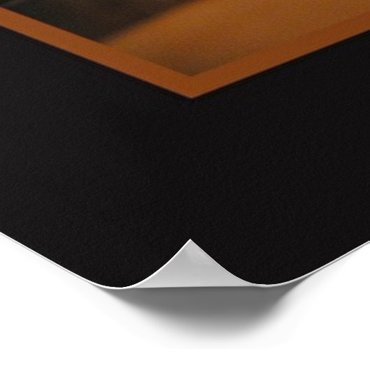 Schachtisch Poster (Ecke)