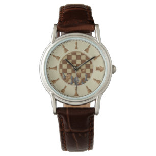 Schachuhr Armbanduhr