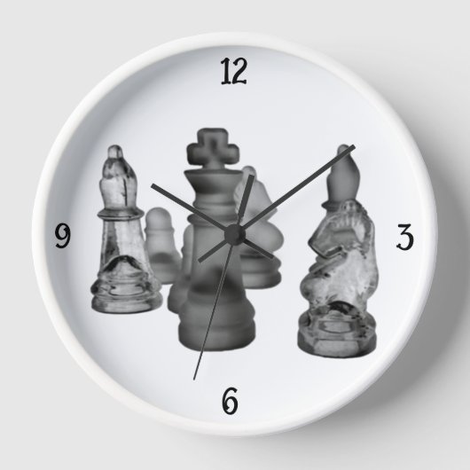 Schachuhr Uhr (Vorderseite)