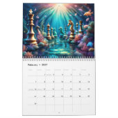 Schachwall-Kalender 2025 Kalender (Feb 2027)