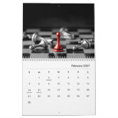 Schachwall-Kalender Kalender (Feb 2027)