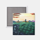 Schachwelt Magnet (Vorderseite/Rückseite)