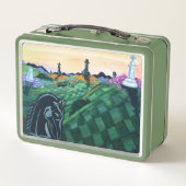 Schachwelt Metall Brotdose (Rückseite)