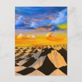 Schachwelt Postkarte (Vorderseite)