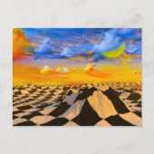 Schachwelt Postkarte (Vorderseite)