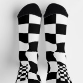 Schachwirbel Socken (Oben)