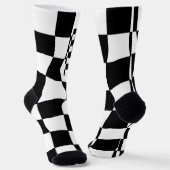 Schachwirbel Socken (Gewinkelt)