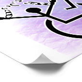 Schade! - T - Shirt von Behinderten Poster (Ecke)