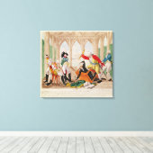 Schade und Bedauern, ein Tragi-Comic-Spiel Leinwanddruck (Insitu (Holzboden))