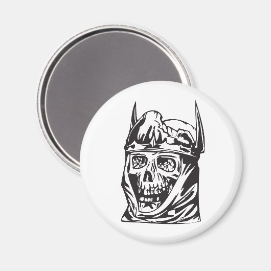 Schädel 137 magnet (Vorderseite/Rückseite)