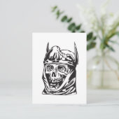 Schädel 137 postkarte (Stehend Vorderseite)