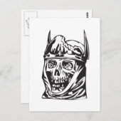 Schädel 137 postkarte (Vorne/Hinten)