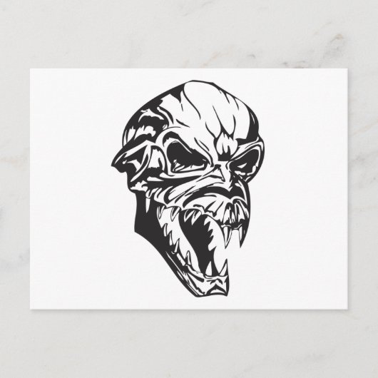 Schädel 139 postkarte (Vorderseite)