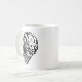 Schädel 146 kaffeetasse (Vorderseite Links)