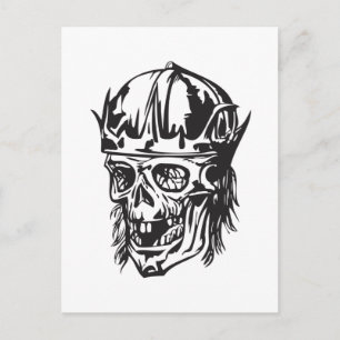 Schädel 149 postkarte