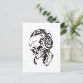 Schädel 151 postkarte (Stehend Vorderseite)