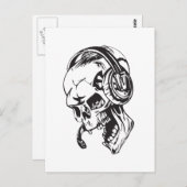 Schädel 151 postkarte (Vorne/Hinten)