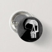 Schädel 15-Grey Button (Vorne & Hinten)
