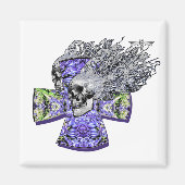 Schädel 2 magnet (Vorne)