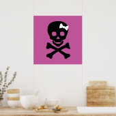 Schädel 3 poster (Küche)