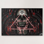 Schädel 888 puzzle (Horizontal)