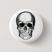 Schädel-Abzeichen Button (Vorderseite)