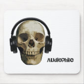 Schädel Audiophile Mousepad (Vorne)