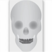 Schädel Aufkleber (Vorderseite)