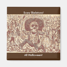 Schädel aus Oaxaca, La Calavera Oaxaqueña Magnet