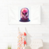 Schädel aus Rose Banner (Insitu)