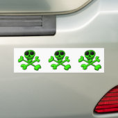 Schädel Autoaufkleber (Auf Auto)