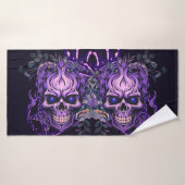 Schädel Badehandtuch (Badehandtuch)