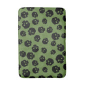 Schädel Badematte (Vorderseite Vertikal)