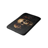 Schädel Badematte (Schrägansicht)