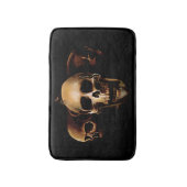 Schädel Badematte (Vorderseite Vertikal)