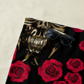 Schädel-Badetuch Strandtuch (Beispiel)